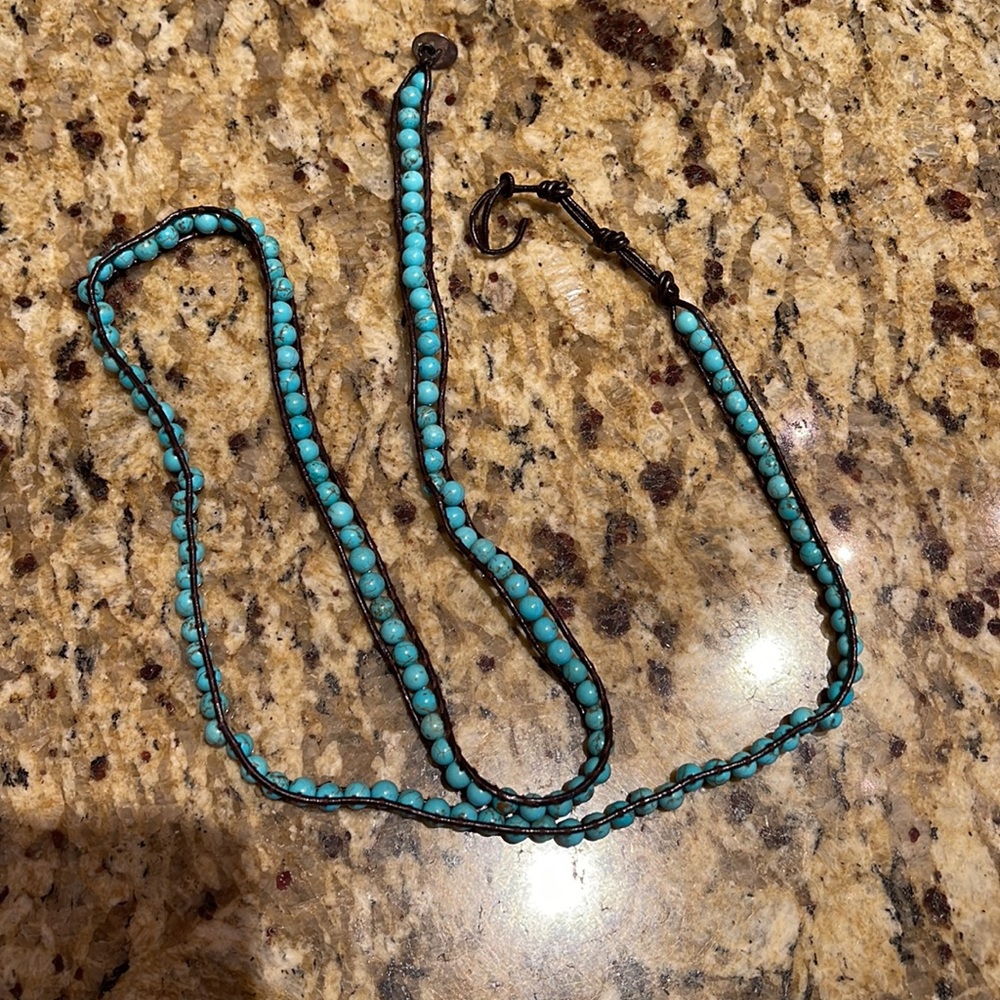 Chan Lu Wrap Bracelet Turquoise